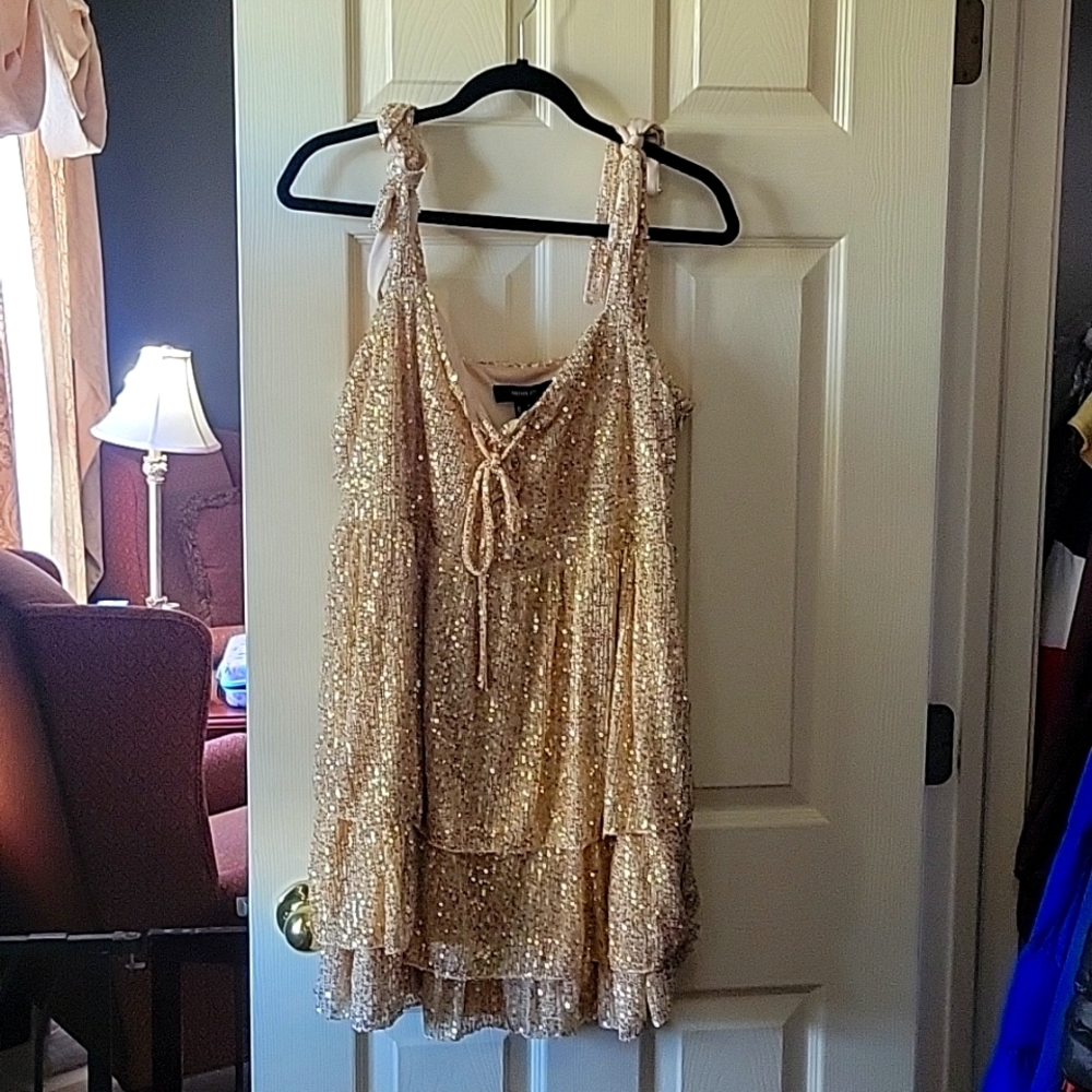Forever 21 Plus size sequin mini dress